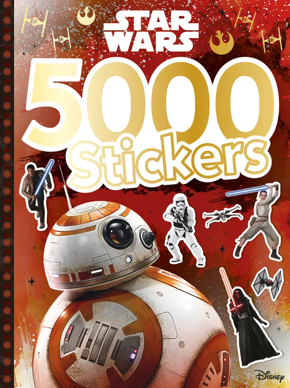 Star Wars VII, 5000 STICKERS XXX
