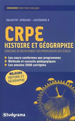 CRPE - Histoire et géograhie