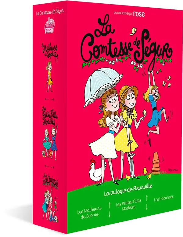Livres Jeunesse de 6 à 12 ans Premières lectures La Comtesse de Ségur / la trilogie de Fleurville Comtesse Sophie de Ségur (née Rostopchine)