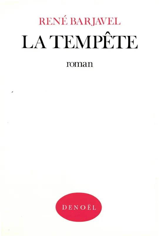 La Tempête, roman René Barjavel