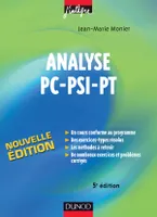 Analyse PC-PSI-PT
