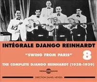DJANGO REINHARDT INTEGRALE VOL 8 SWING FROM PARIS 1938 1939 COFFRET DOUBLE CD AUDIO