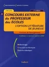 CONCOURS DE PROFESSEUR DES ECOLES OPTION LITT.JEUNESSE 2006, l'option littérature de jeunesse