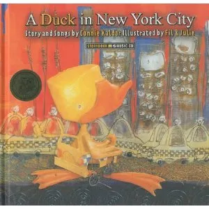 A duck in New York city