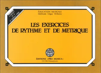 Les exercices de rythme et de métrique, carnet n° 4