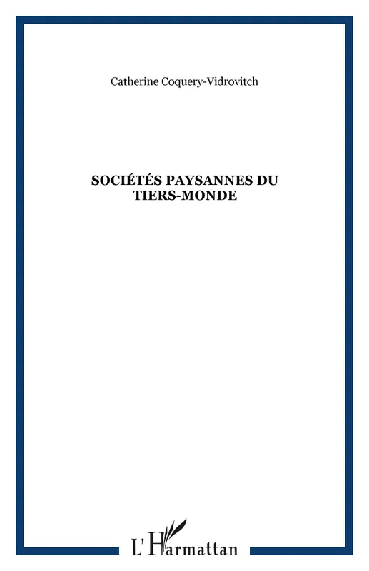 Livres Économie-Droit-Gestion Sciences Economiques Sidonie ou le français sans peine, publication Catherine Coquery-Vidrovitch