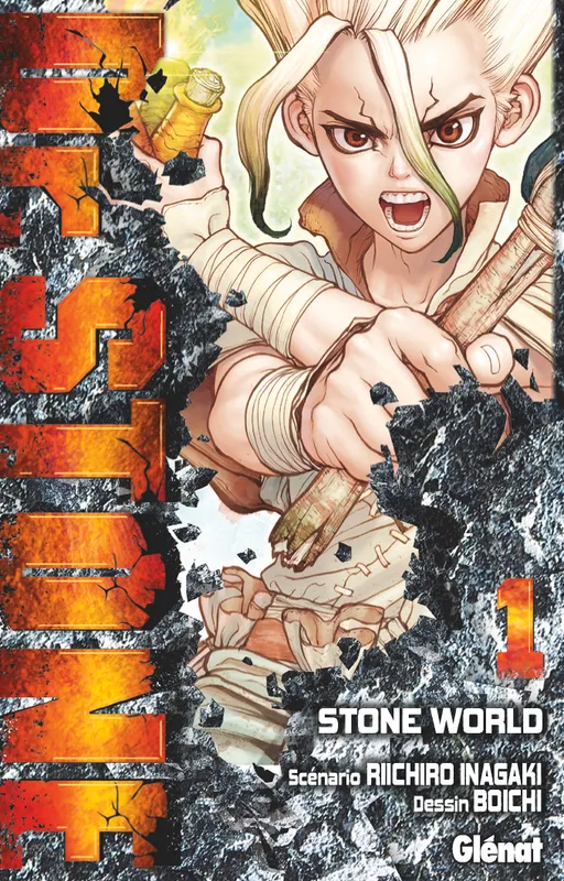 Jeux et Jouets Livres Livres pour les  Ados et Jeunes Adultes BD - Manga Dr. Stone, 1, Dr Stone / Stone world, Stone World Boichi