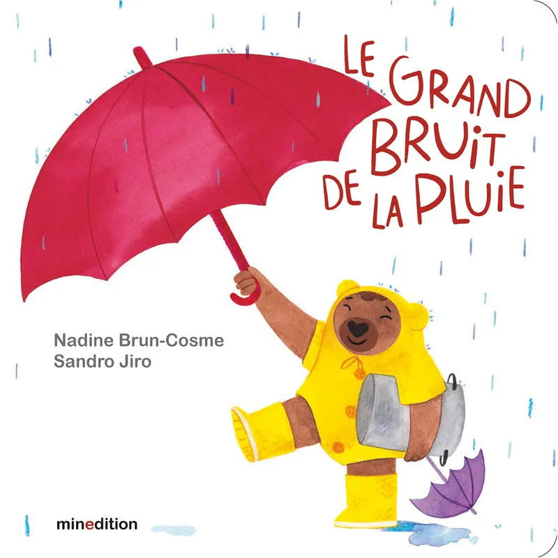 Le grand bruit de la pluie - Nadine Brun-Cosme - Librairie L'Armitière