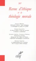 Revue D'Ethique Et De Theologie Morale N.287 ; Revue D'Ethique Et De Theologie Morale T.287