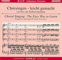 Matthäus Passion Chorsingen-leicht gemacht Sopran