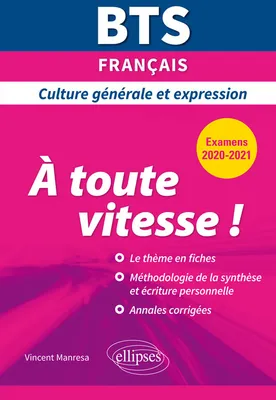 Culture générale et expression, Bts français
