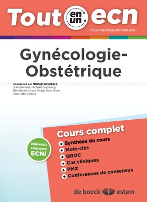 Gynécologie-Obstétrique, Tout-en-un ECN