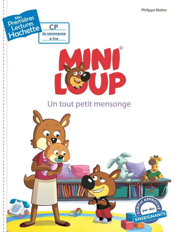 Livres Jeunesse de 6 à 12 ans Premières lectures Mini Loup, Mini-Loup / Un tout petit mensonge / Je commence à lire, CP Philippe Matter