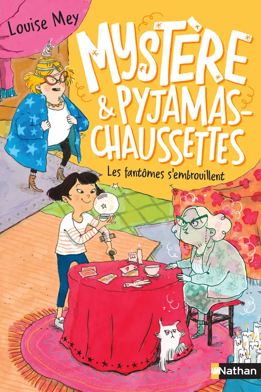 Livres Jeunesse de 6 à 12 ans Premières lectures Mystère et pyjama-chaussettes, 2. les fantômes s'embrouillent Louise Mey