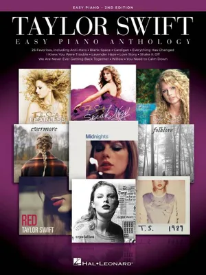 TAYLOR SWIFT EASY PIANO ANTHOLOGY - 2ND EDITION