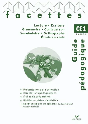 Facettes CE1, Guide pédagogique