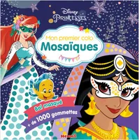 Disney Princesses - Mon premier colo Mosaïques - Bal masqué - + de 1000 gommettes