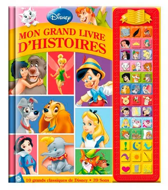 Collection Les grands musi-livres à jouer, 32, Classiques Disney / mon grand livre d'histoires