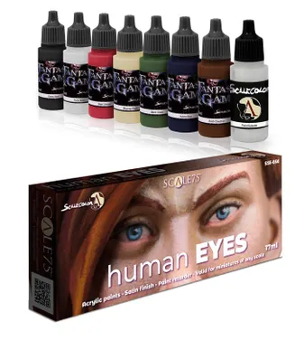 Human Eyes - Set 8 pots
