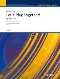 Let's Play Together!, 12 Lively Duets for Clarinets. 2 clarinets. Partition d'exécution.