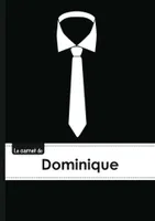 Le carnet de Dominique - Lignes, 96p, A5 - Cravate