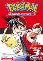 1-3, Coffret Pokémon La Grande Aventure (tomes 1-2-3 + Guide Pokémon)