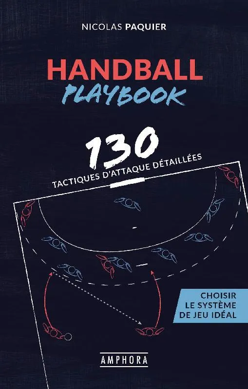 Livres Loisirs Sports Handball Playbook, 130 tactiques détaillées Nicolas Paquier