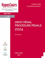 Droit pénal - Procédure pénale 2024 15ed