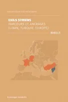 Exils syriens, Parcours et ancrages : Liban, Turquie, Europe