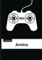 Le carnet d'Amina - Lignes, 96p, A5 - Manette jeu vide´o