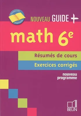 Math 6e, Nouveau Guide +  Programme 2005
