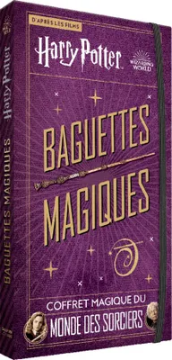 Harry Potter - Baguettes magiques - Coffret magique du Monde des Sorciers