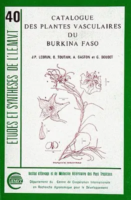 Catalogue des plantes vasculaires du Burkina Faso