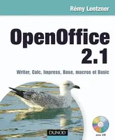 OpenOffice 2.1, Writer, Calc, Impress, Base, macros et Basic