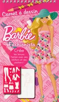 Barbie fashionista - Carnet à dessin