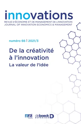 Innovations n° 66, De la créativité à l’innovation - La valeur de l’idée