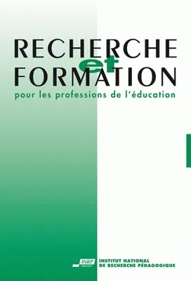 Recherche et formation, n° 040/2002, Les savoirs entre pratique, formation et recherche