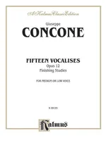 Fifteen Vocalises, Op. 12 (Finishing Studies)