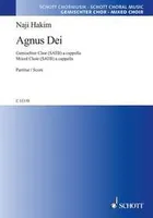 Agnus Dei, mixed choir (SATB). Partition de chœur.