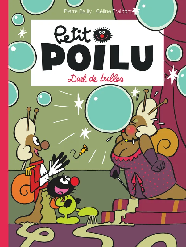 Livres BD Les Classiques Petit Poilu, Duel de bulles Céline Fraipont, Pierre Bailly