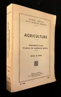 Agriculture : Aménagement foncier / Structure des exploitations agricoles (recueil de textes) - 1973, n°1166