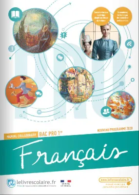 Français 1ère bac pro, Manuel élève, édition 2021