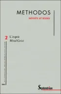 Methodos, n°2/2002 : L'esprit. Mind/Geist
