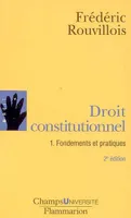 1, Fondements et pratiques, Droit constitutionnel 1.fondements et pratiques (nvlle edition