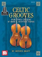 Celtic Grooves For Two Cellos Book, With Online Audio