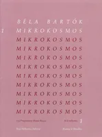 Vol. 1, Mikrokosmos, 153 Pièces de piano progressives. Nos. 1-36. Vol. 1. piano.