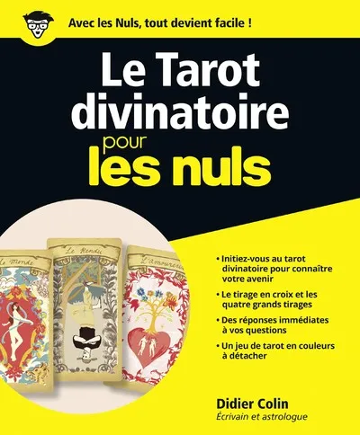 Livres Spiritualités, Esotérisme et Religions Esotérisme Tarot divinatoire Pour les nuls Didier Colin