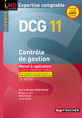 11, DCG 11 Contrôle de gestion 5e édition