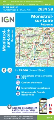 Série bleue [nouveau format], 2834SB, 2834SB Monistrol-Sur-Loire/Retournac