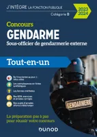 1, Concours Gendarme - Sous-officier de gendarmerie externe - 2023/2024, Tout-en-un